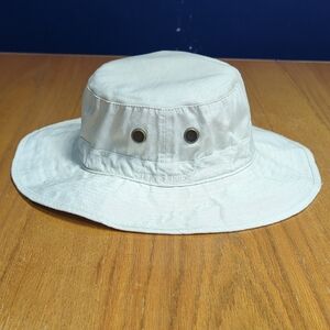 Burt's Bees Cream Sun Hat with Wide Brim